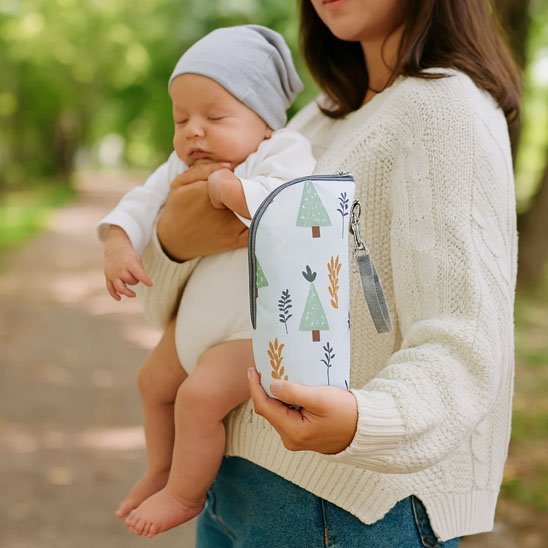 maman porte chauffe - biberon portable pratisécur et bébé