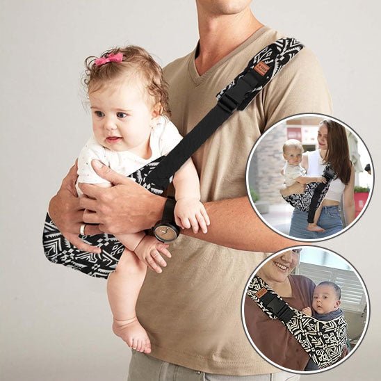 papa porte bébé en écharpe de portage comfortsafe