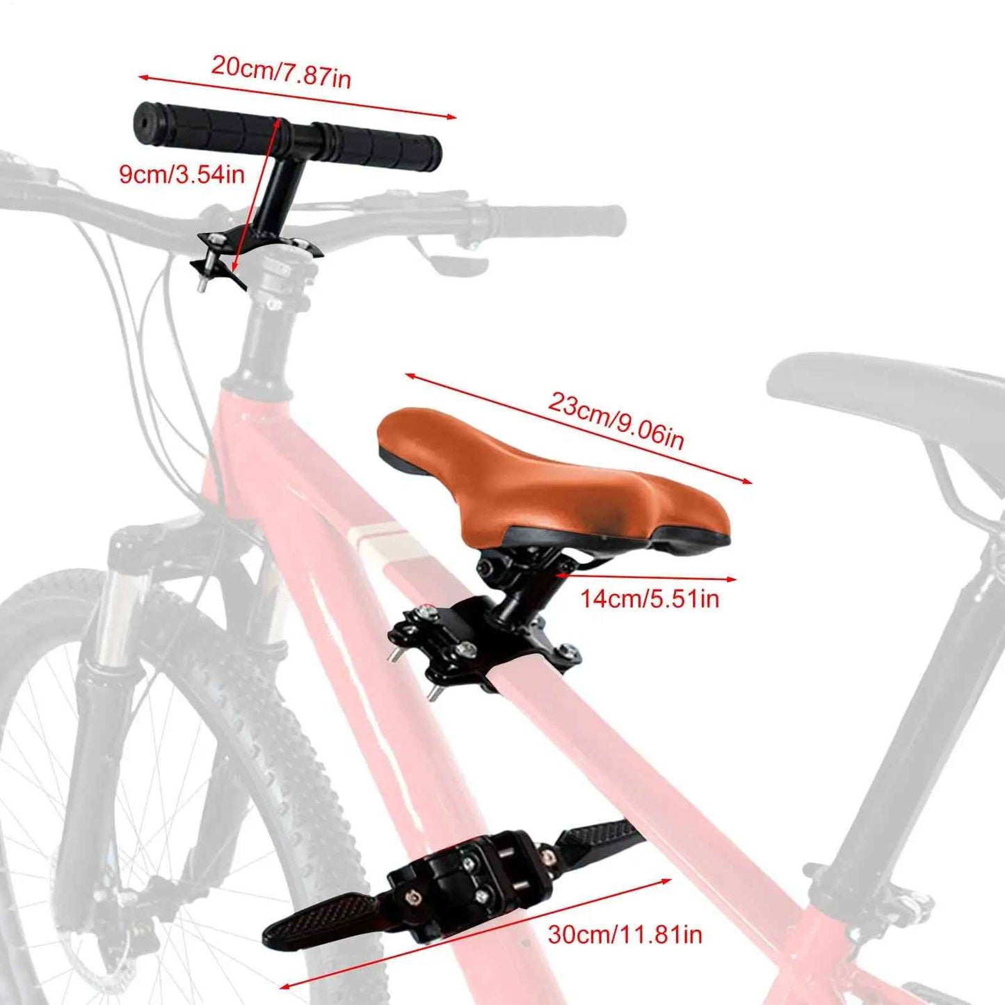 porte bebe velo avant sécur la taille