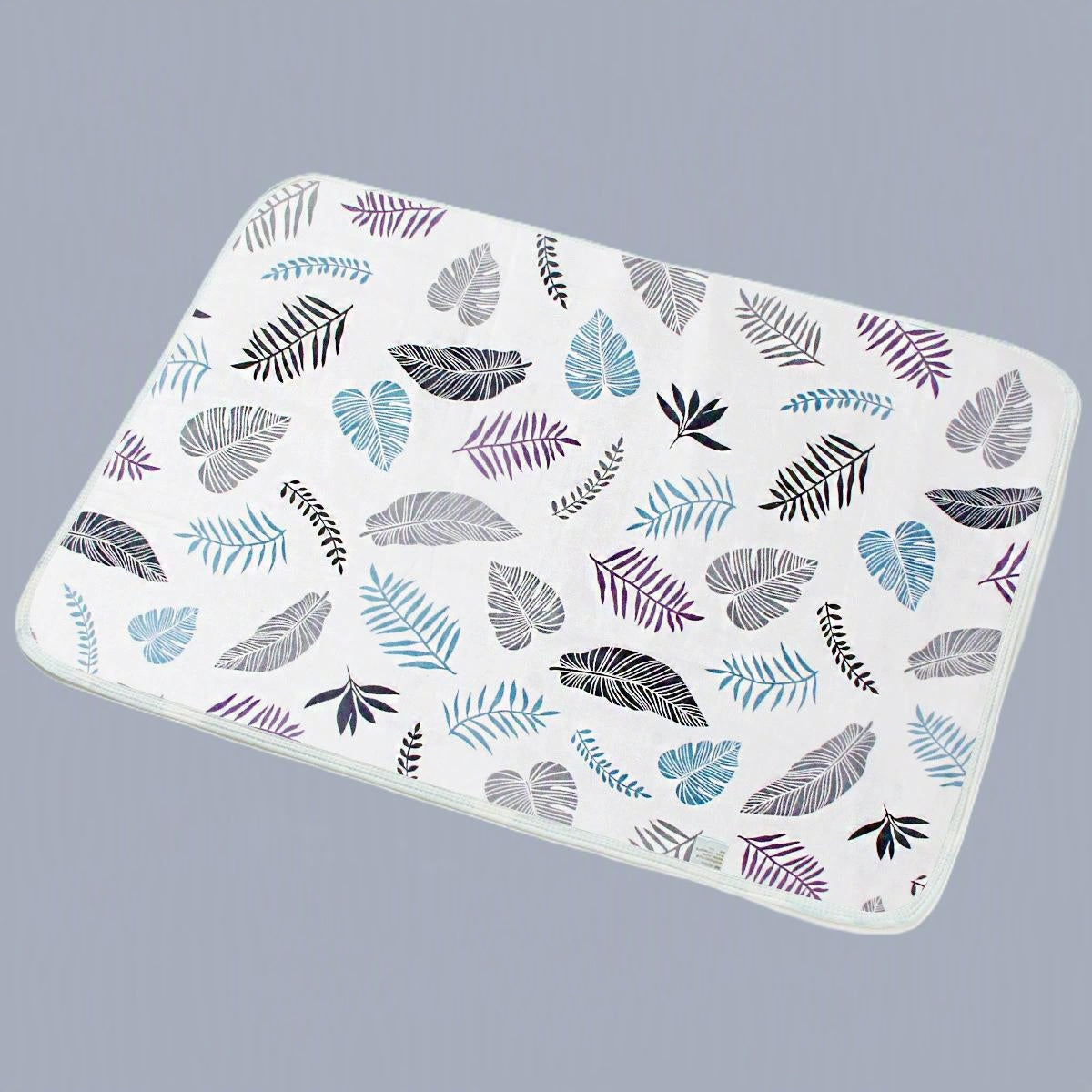 tapis à langer nomade feuilles