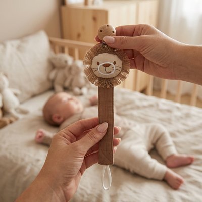 Attache tétine bébé | Savane - Havre Bébé