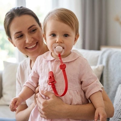 ATTACHE TETINE SILICONE | Light - Havre Bébé