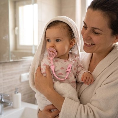 ATTACHE TETINE SILICONE | Sécurisée - Havre Bébé