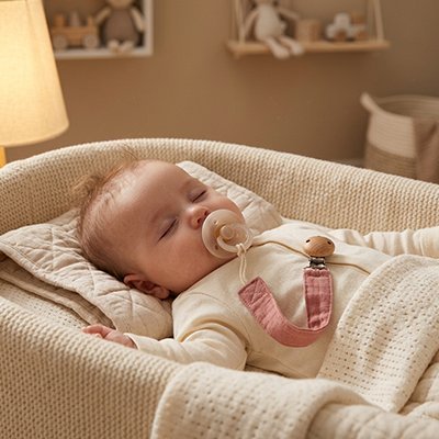 Attache tétine tissu | Souple - Havre Bébé