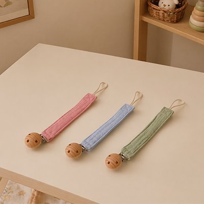 Attache tétine tissu | Souple - Havre Bébé