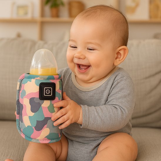 bébé avec-chauffe biberon portable nomade perfect