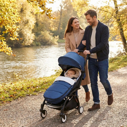 bébé dans chanceliere hiver bebe double épaisseur avec papa et maman