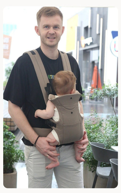 bébé dans porte bébé comfortpro avec papa