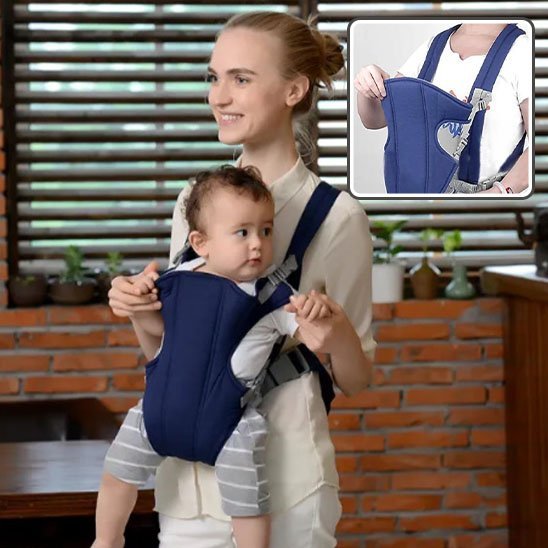bébé dans porte bébé ergonomique premium