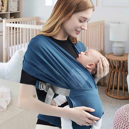 bebe dort en écharpe de portage élégance ergonomique avec maman