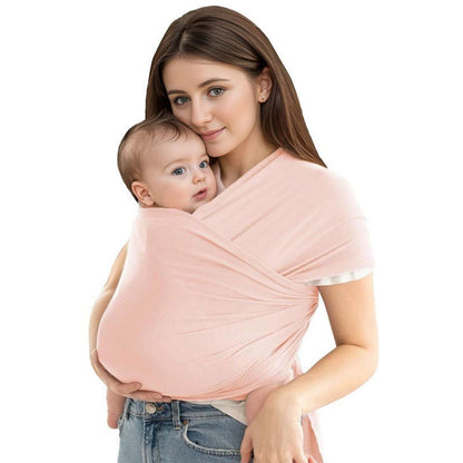 bébé en écharpe de portage bébé coton physiologique avec maman