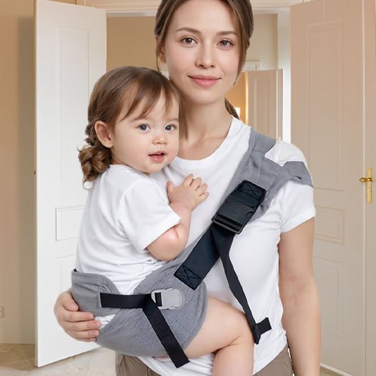 bébé en echarpe de portage douillet ergonomique 