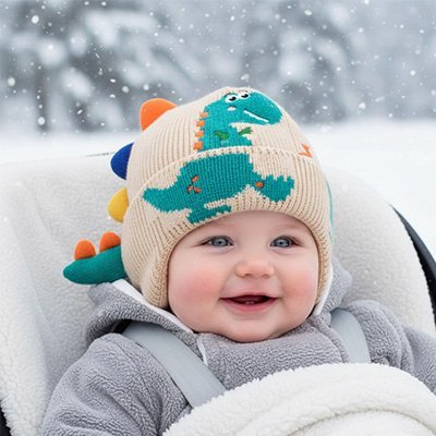 bébé porte bonnet bebe garcon doux et chaud 
