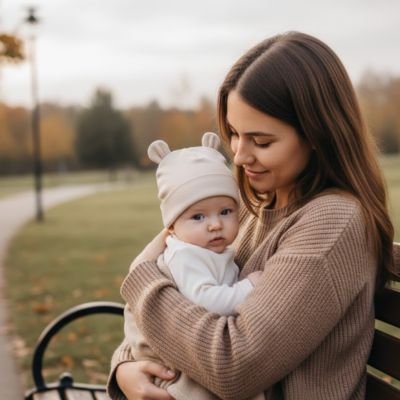 bébé porte bonnet bébé naissance comfy baby avec maman