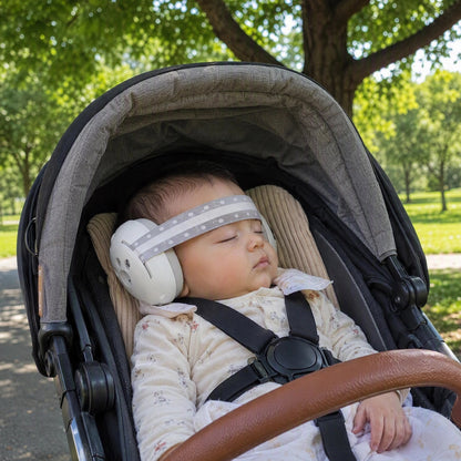 bébé porte casque anti bruit bébé sereinbaby 