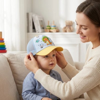 bébé porte casquette bebe 2 ans protect avec maman