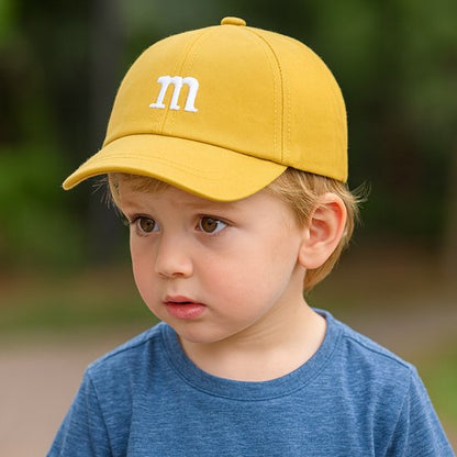 bébé porte casquette bebe anti uv sunprotection jaune
