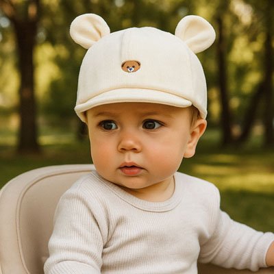 bébé porte casquette bebe confort solaire blanc