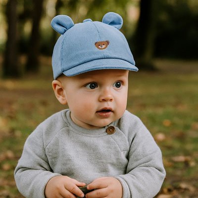 bébé porte casquette bébé confort solaire au parc