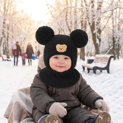 bébé porte cagoule garçon douceur complète au parc