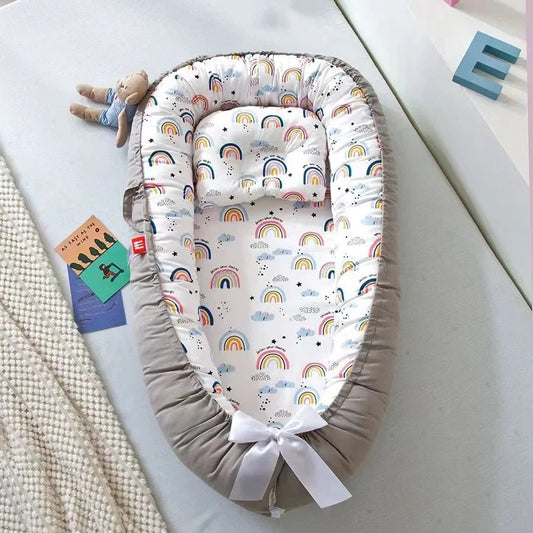 Berceau Bébé - NidPortableBébé™ - Arc En Ciel - Havre Bébé