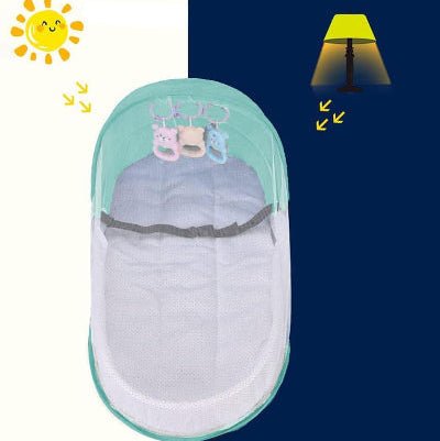 Berceau de Voyage - BabyNest™ - Vert - Havre Bébé