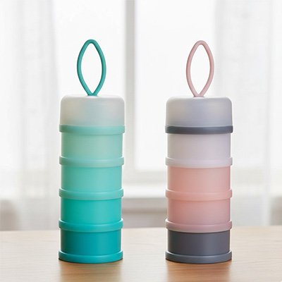 Boite doseuse lait nomade différents motifs