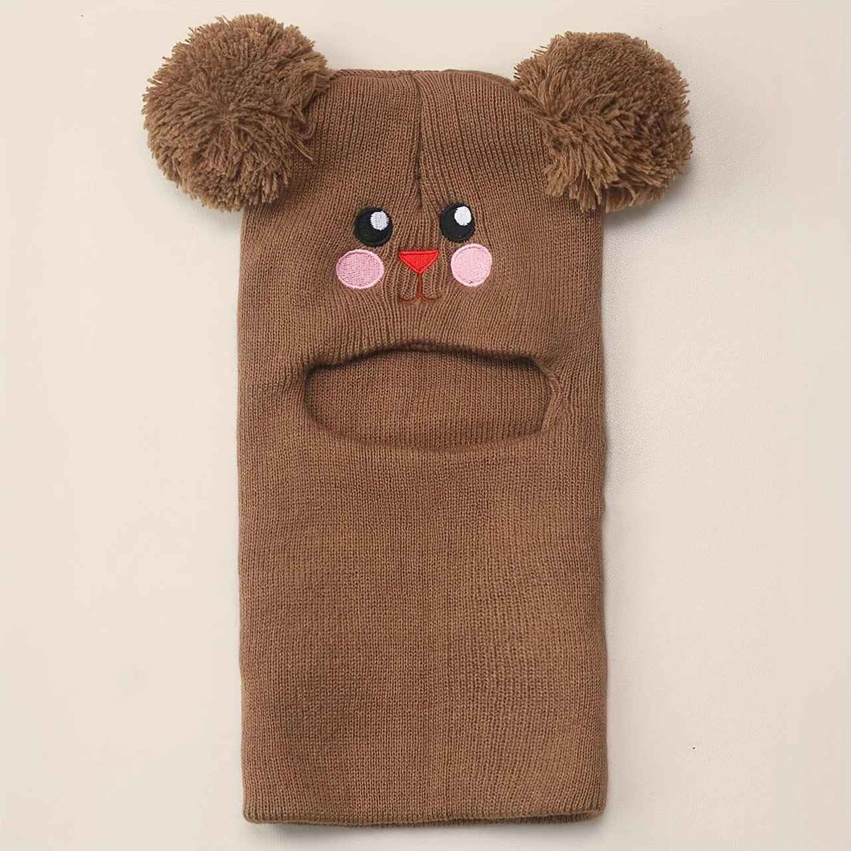 cagoule laine enfant doudou