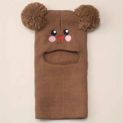 cagoule laine enfant doudou