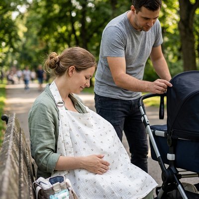 Cape d allaitement | Élégance Discrète - Havre Bébé