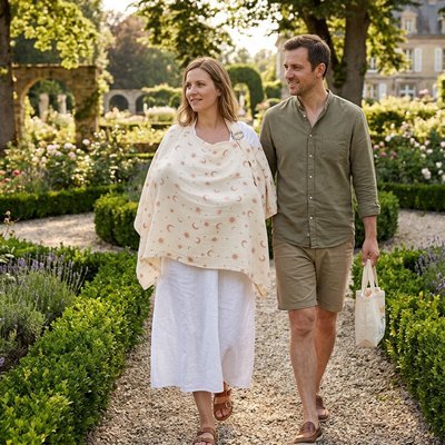 Cape d'allaitement bébéchic | Sereine - Havre Bébé