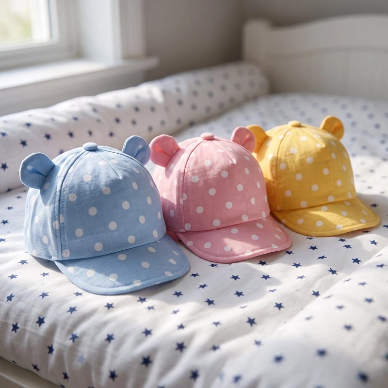 casquette bebe anti uv protect différents motifs