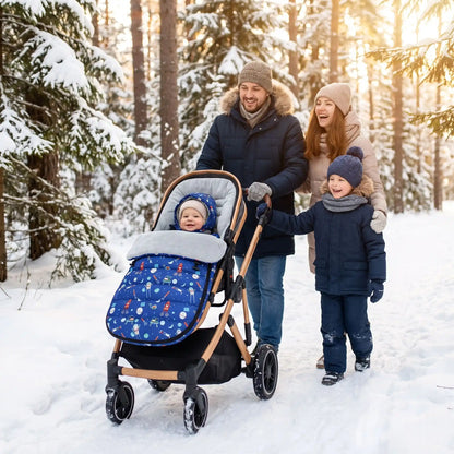 chanceliere bebe babycute avec bébé au bois avec sa famille