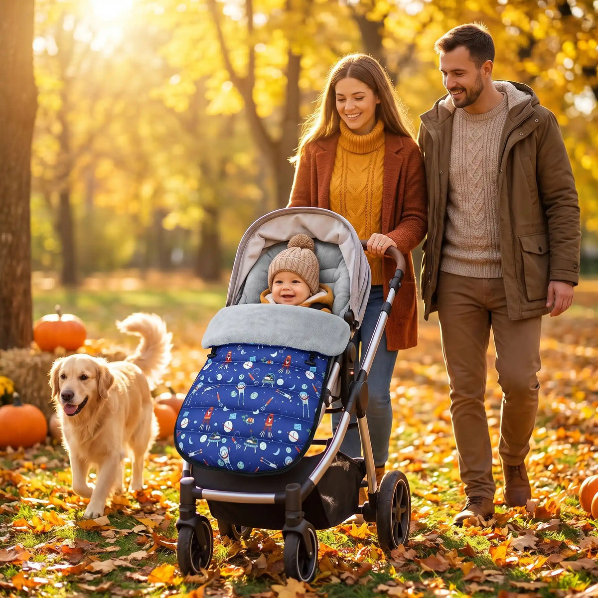 chanceliere bebe babycute avec bébé au parc avec sa famille