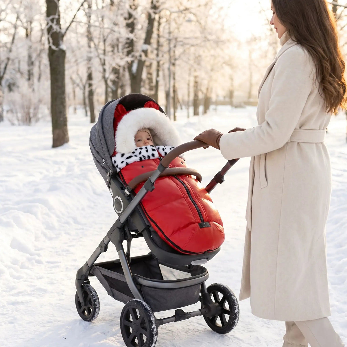 CHANCELIERE POLAIRE CHAUDE | BabyRed - Havre Bébé