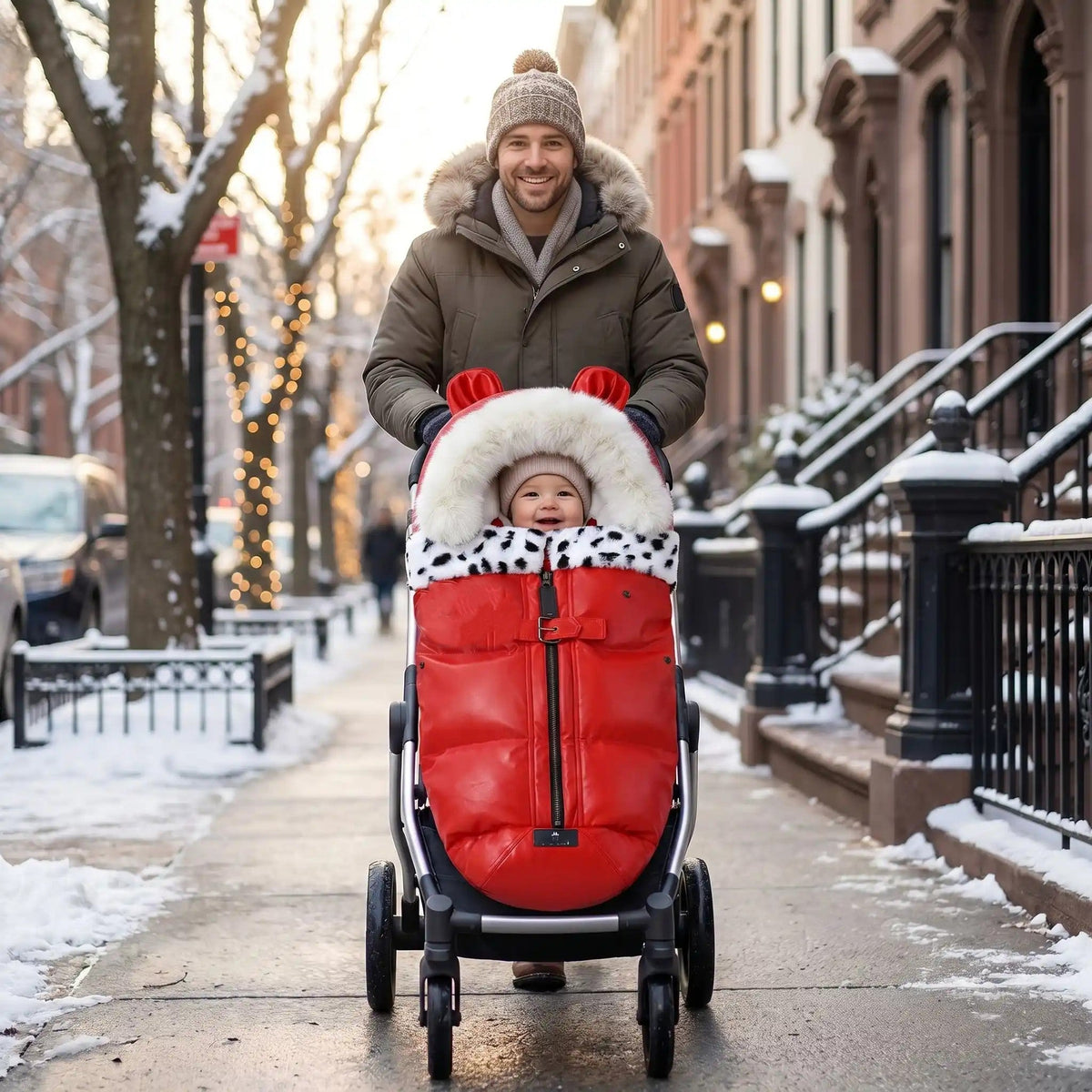 CHANCELIERE POLAIRE CHAUDE | BabyRed - Havre Bébé