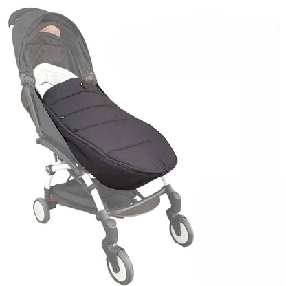 chancelière pour cosy toutes saisons fixée sur la poussette