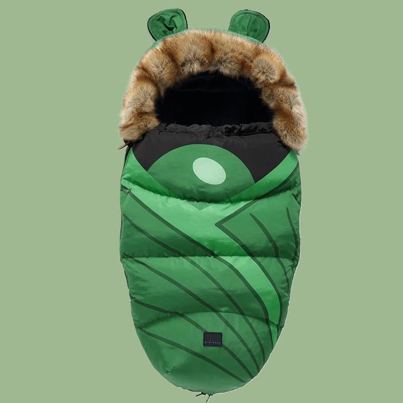 chancelière poussette chaude babyvert 
