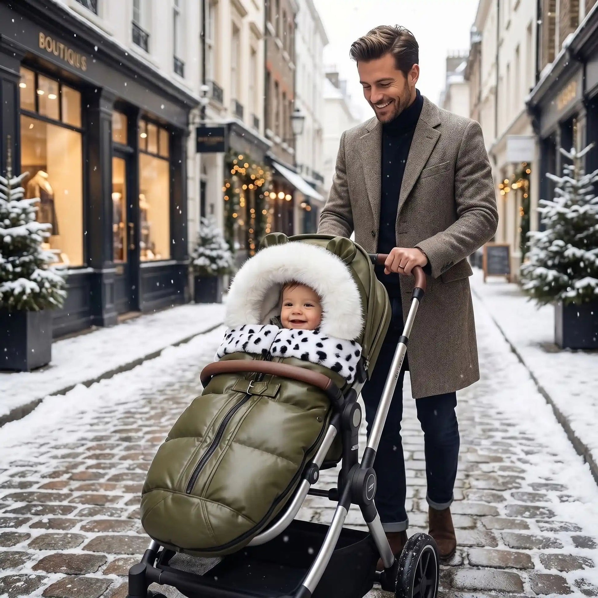 Chancelière poussette hiver | BabyCocoon - Havre Bébé