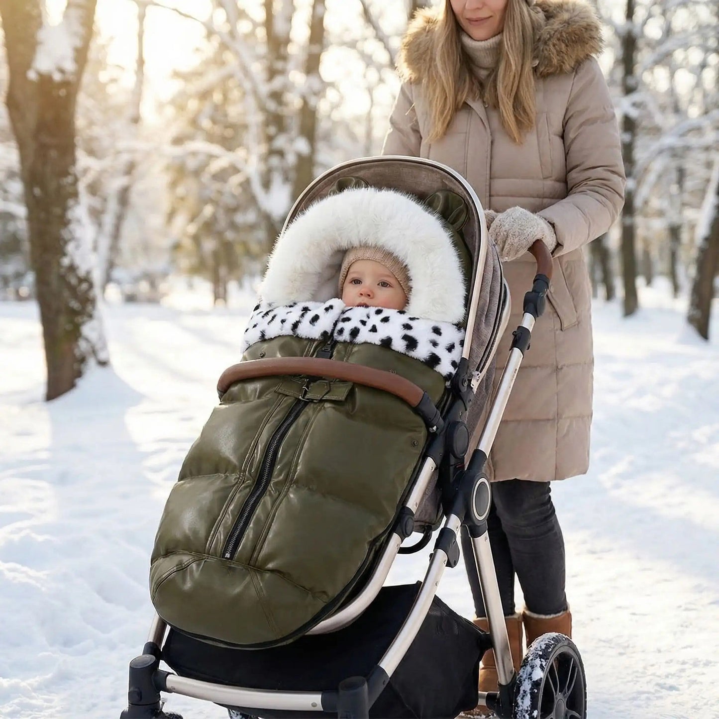 Chancelière poussette hiver | BabyCocoon - Havre Bébé