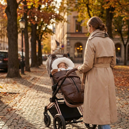 Chancelière poussette hiver | BabyDoudou - Havre Bébé