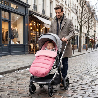 Chancelière poussette hiver | BabyDoux - Havre Bébé