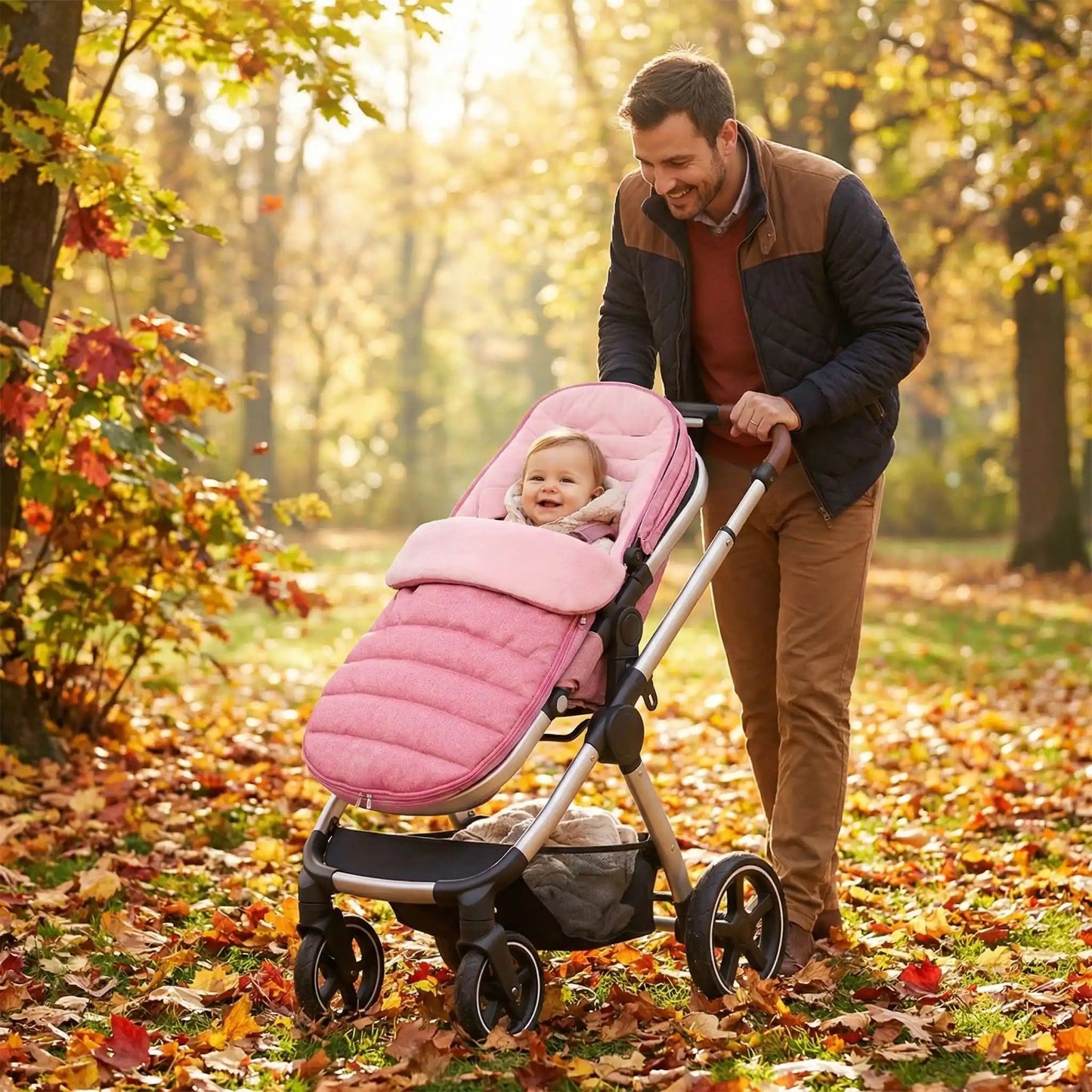 Chancelière poussette hiver | BabyDoux - Havre Bébé