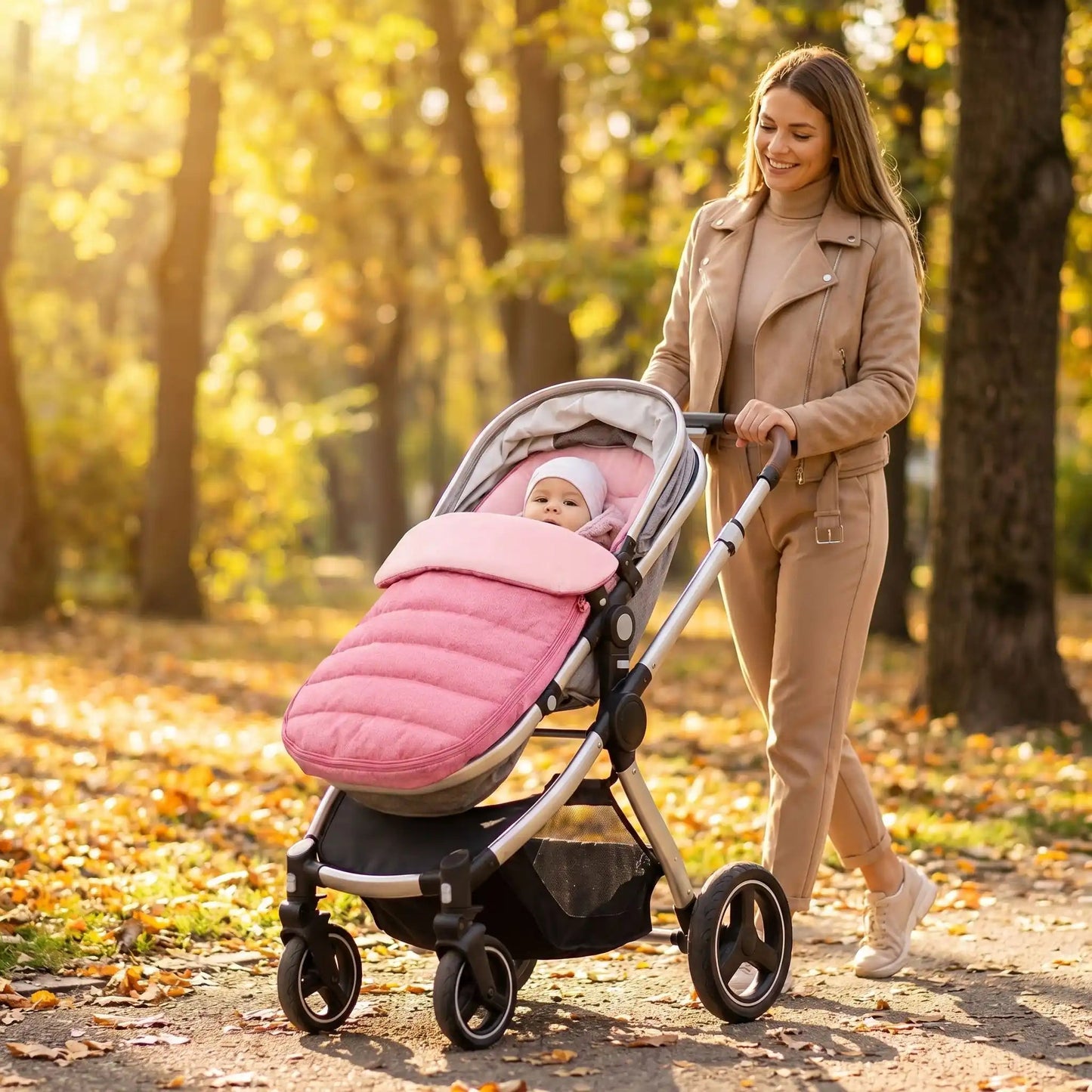 Chancelière poussette hiver | BabyDoux - Havre Bébé