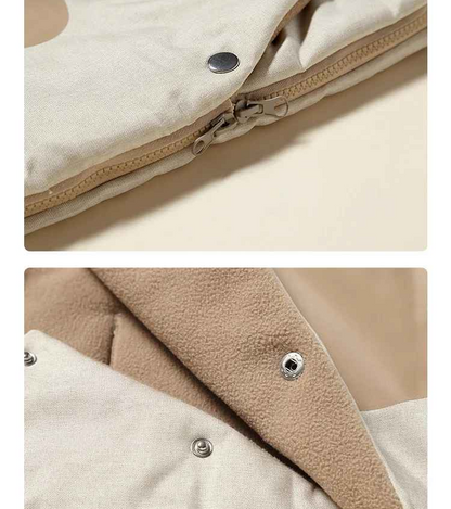 chancelière pour cosy baby douillet moyens de fermeture