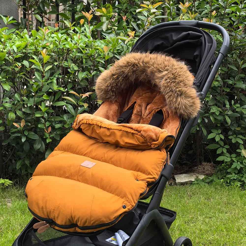 Chancelière poussette | CozyWinter - Brun