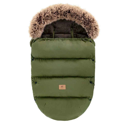 chancelière poussette | thermococon vert olive