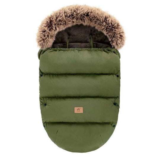 chancelière poussette | thermococon vert olive