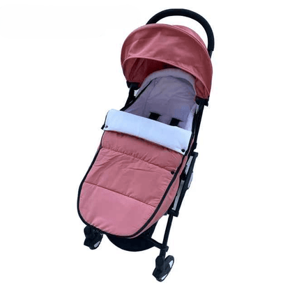 chancelieres bebe polaire moelleuse fixé sur la poussette