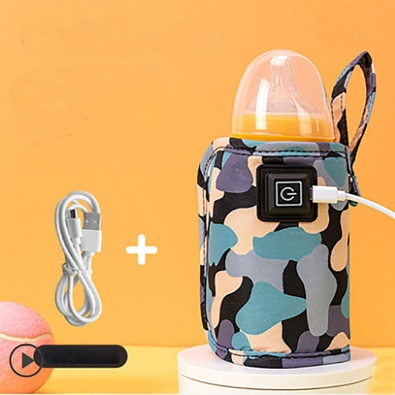 chauffe biberon nomade babyfree connecté au cable